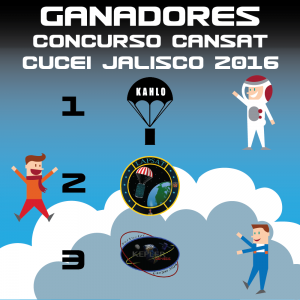 Ganadores CanSat CUCEI 2016-01